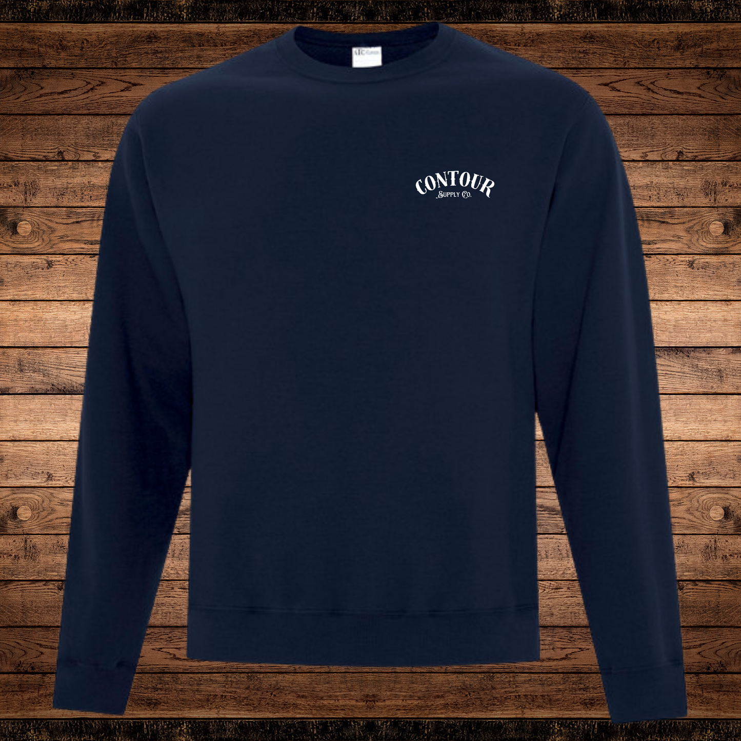 Etched In Solace - Fleece Crew Neck Sweater
