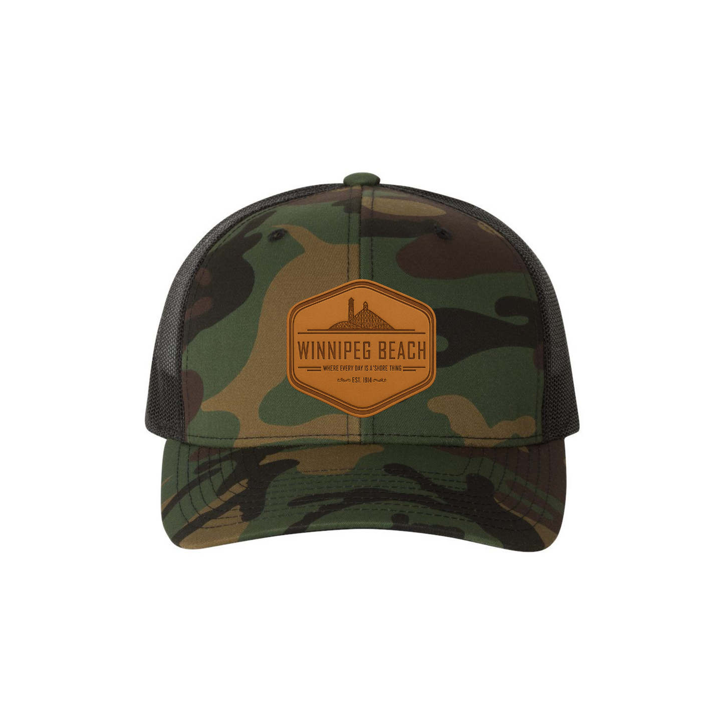 The Beacher - Retro Trucker Snapback - Contour Supply Co.