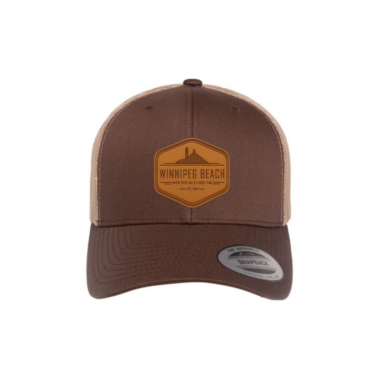 The Beacher - Retro Trucker Snapback - Contour Supply Co.