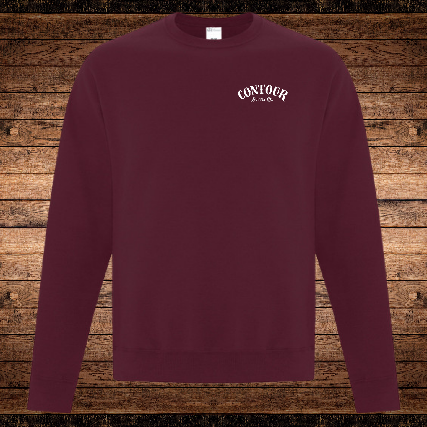 Etched In Solace - Fleece Crew Neck Sweater