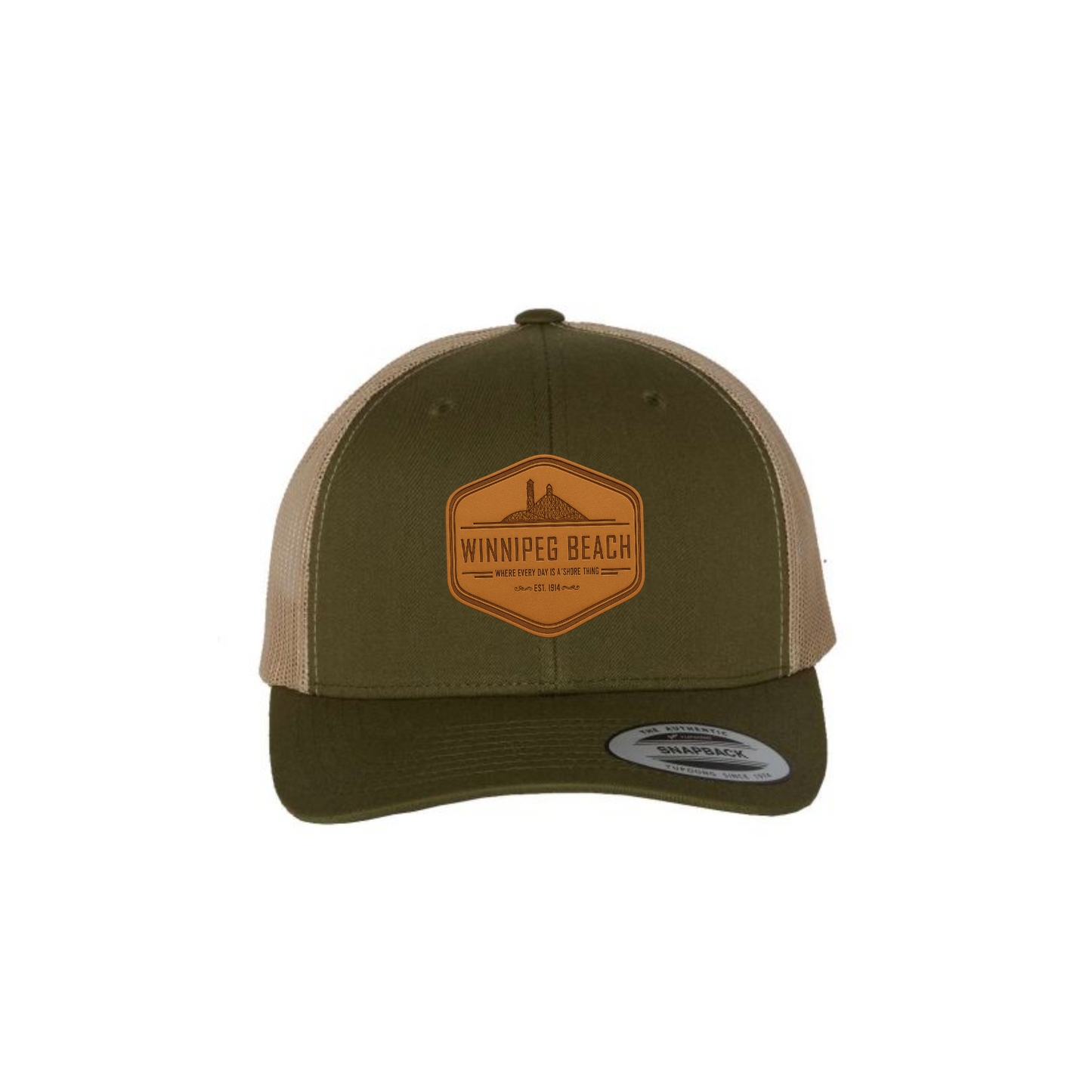 The Beacher - Retro Trucker Snapback - Contour Supply Co.