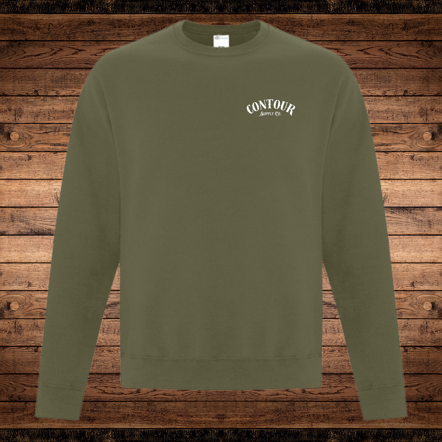 Etched In Solace - Fleece Crew Neck Sweater