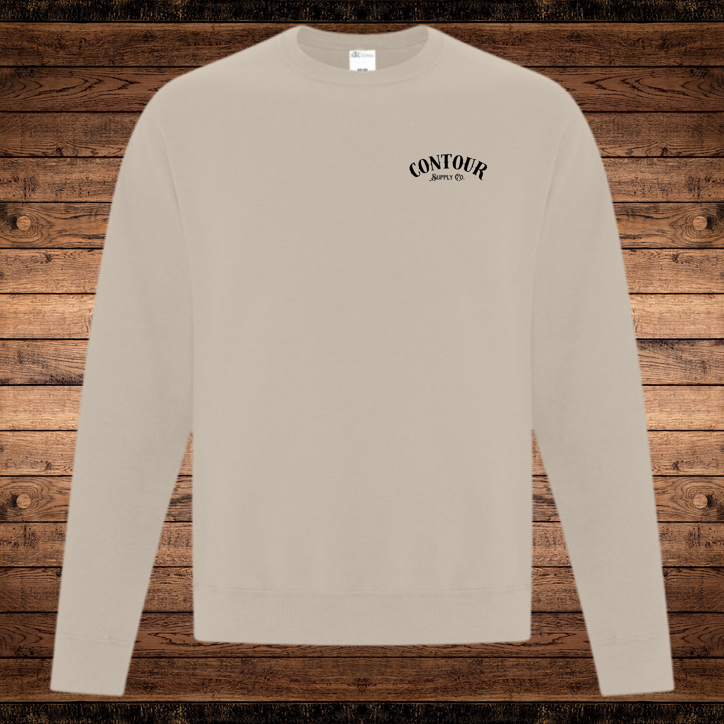 Etched In Solace - Fleece Crew Neck Sweater