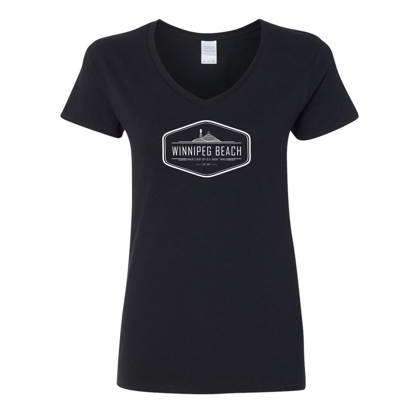 The Beacher - Women's V-Neck T-Shirt