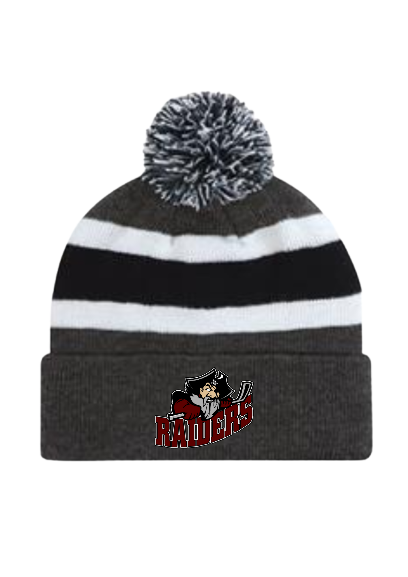 Seven Oaks Raiders - Embroidered Acrylic Cuffed Beanie - Contour Supply Co.