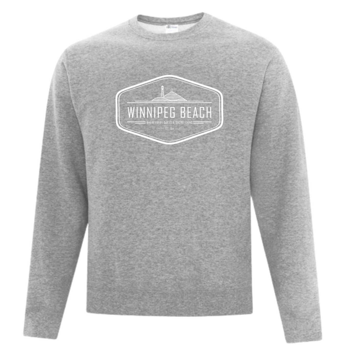 The Beacher - Fleece Crew Neck Sweater - Contour Supply Co.
