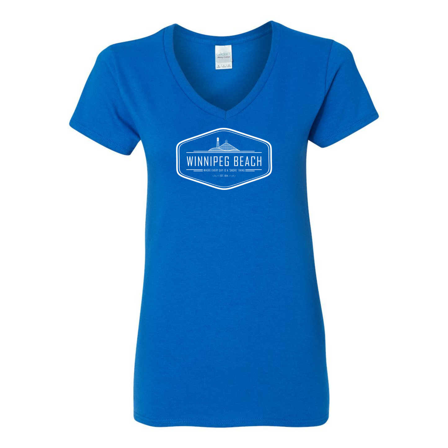 The Beacher - Women's V-Neck T-Shirt