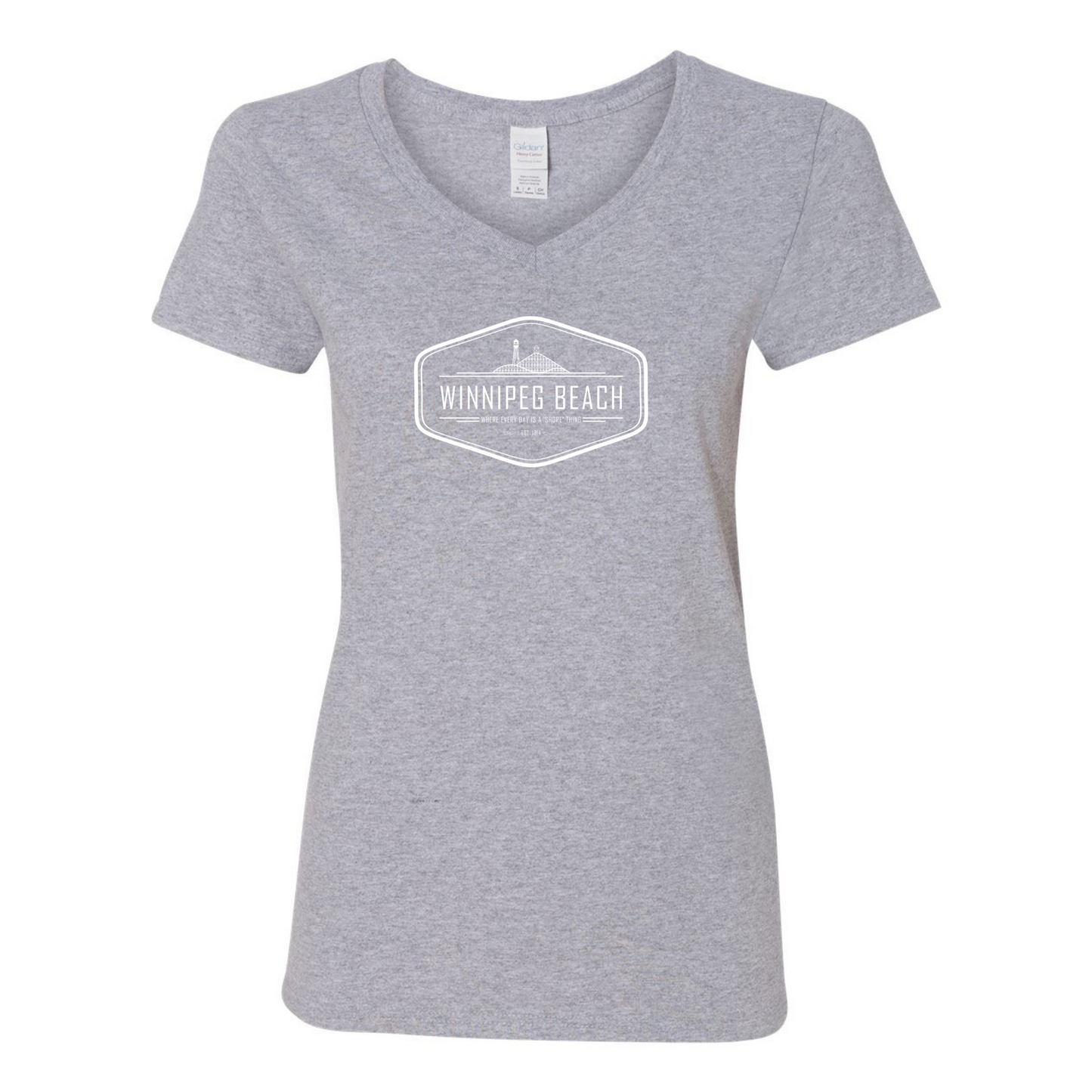 The Beacher - Women's V-Neck T-Shirt