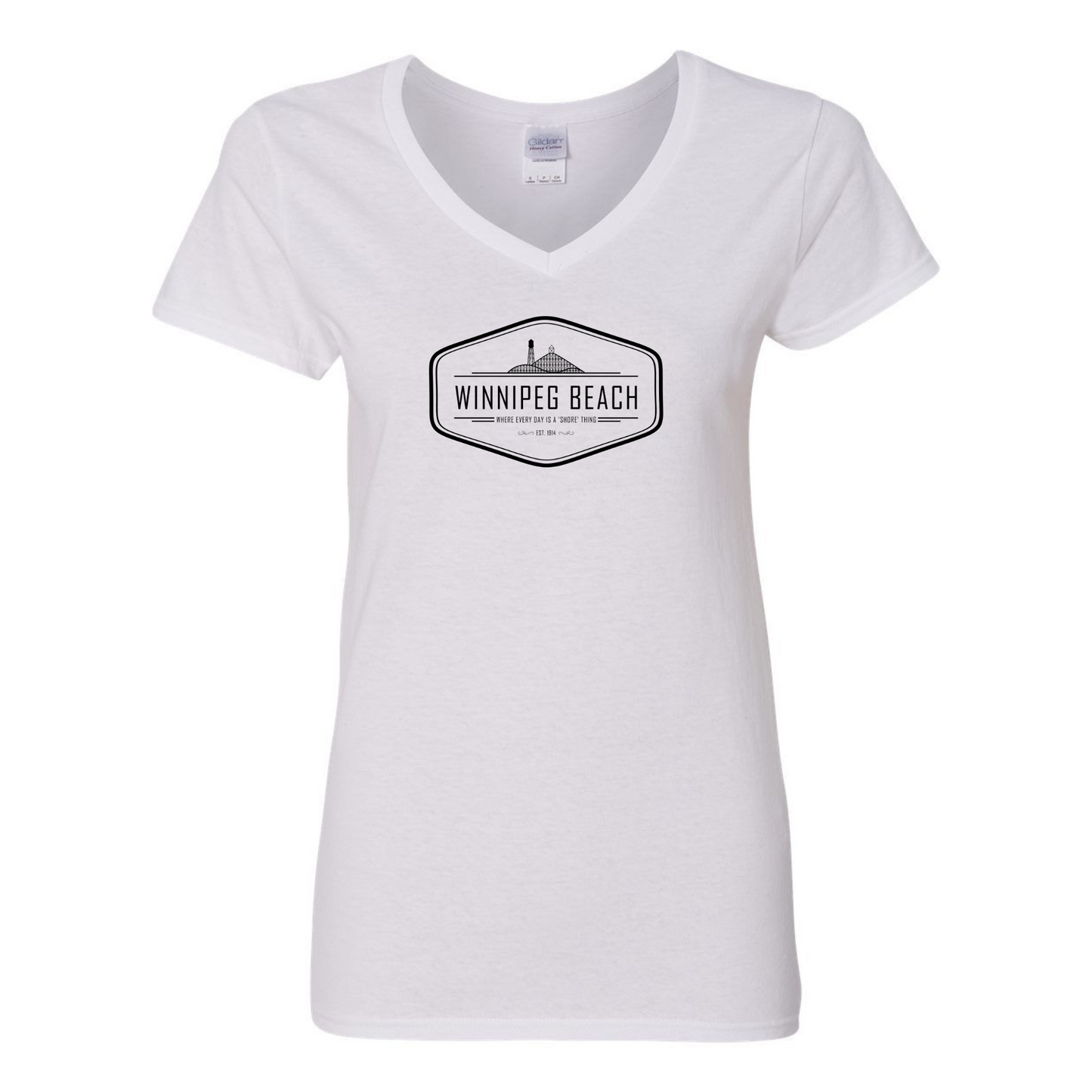 The Beacher - Women's V-Neck T-Shirt