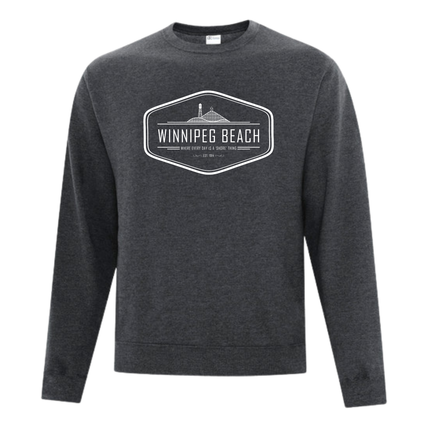 The Beacher - Fleece Crew Neck Sweater - Contour Supply Co.