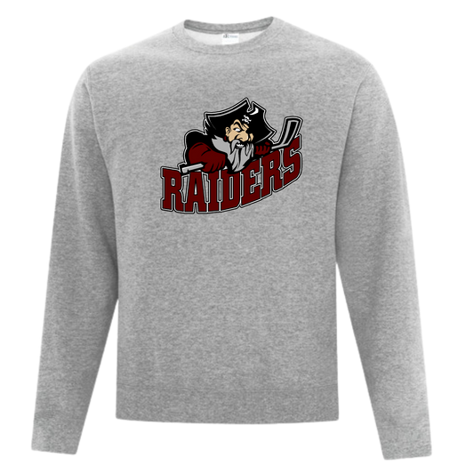 Seven Oaks Raiders - Fleece Crew Neck Sweater - Contour Supply Co.