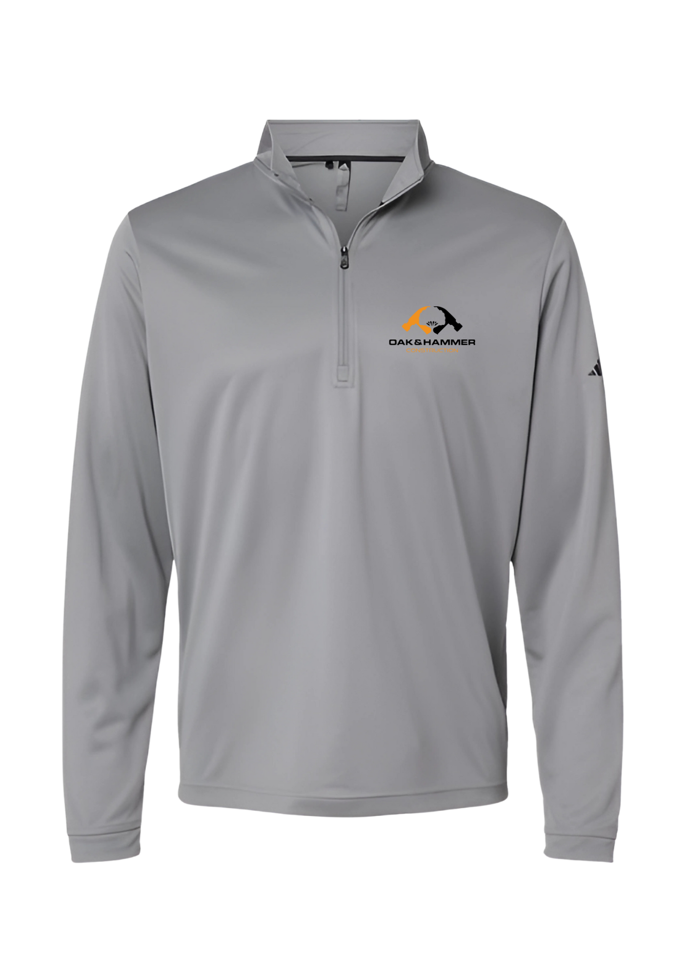 Oak & Hammer - Adidas A401 - Lightweight Performance Quarter-Zip Pullover - Contour Supply Co.