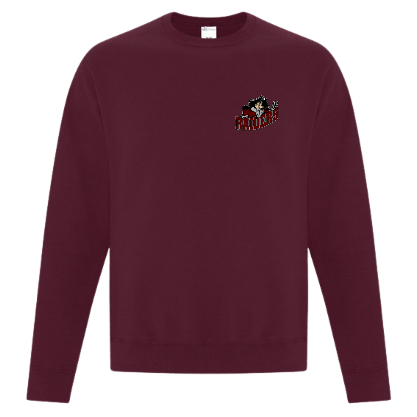Seven Oaks Raiders - Fleece Crew Neck Sweater - Contour Supply Co.