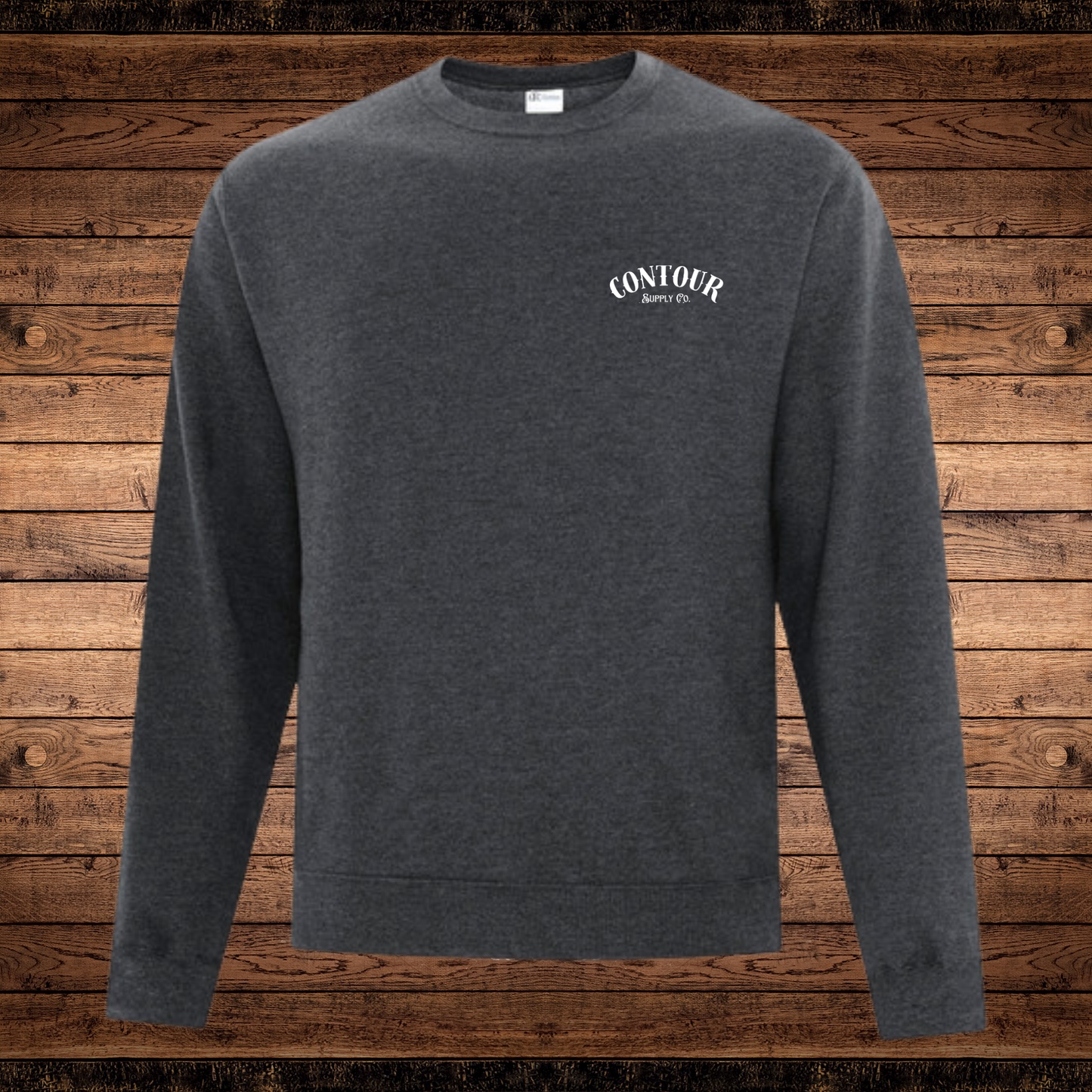 Etched In Solace - Fleece Crew Neck Sweater