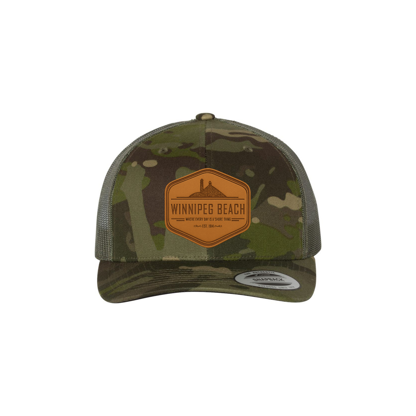 The Beacher - Retro Trucker Snapback - Contour Supply Co.