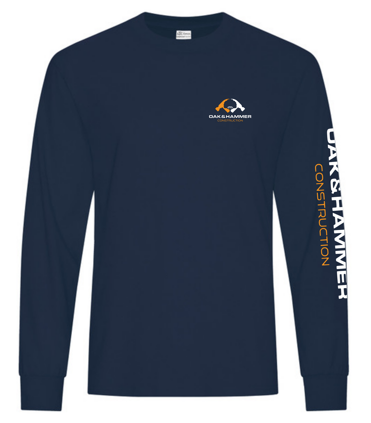 Oak & Hammer - Jersey Long Sleeve Tee - Contour Supply Co.