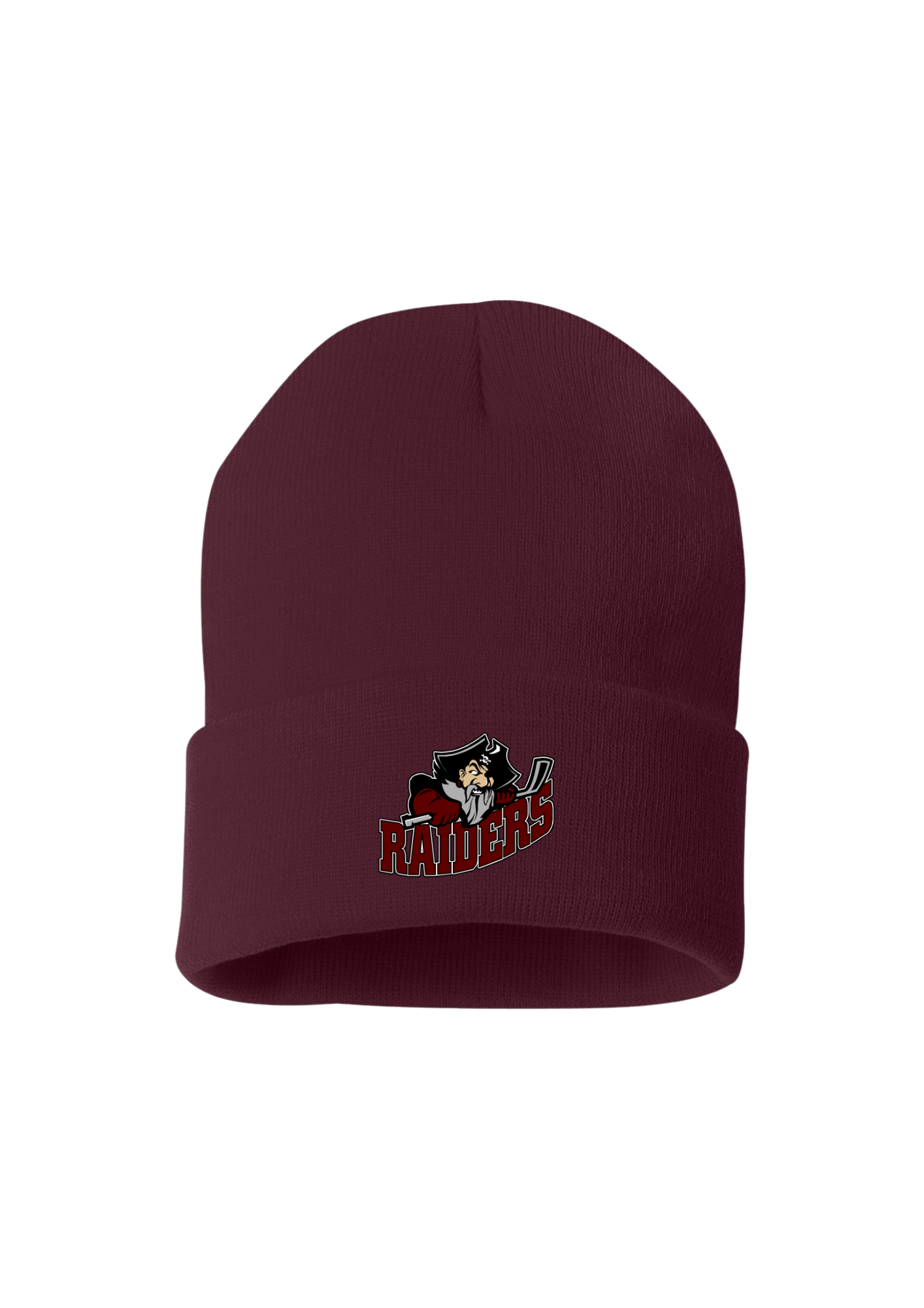 Seven Oaks Raiders - Embroidered Acrylic Cuffed Beanie - Contour Supply Co.