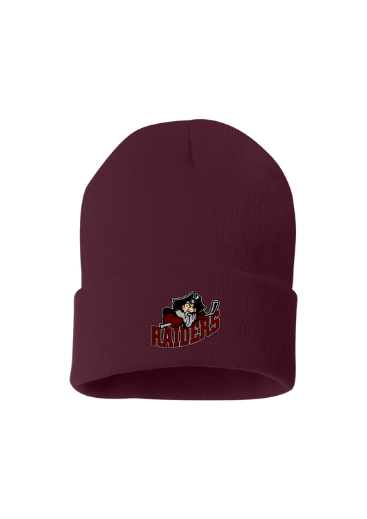 Seven Oaks Raiders - Embroidered Acrylic Cuffed Beanie - Contour Supply Co.