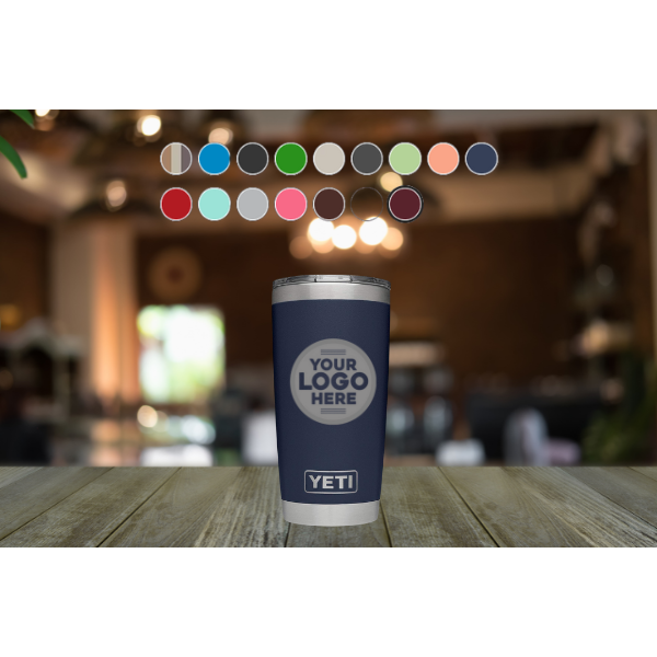 Personalized Laser Engraved 20oz Yeti Rambler – Custom Tumbler for Any Occasion - Contour Supply Co.