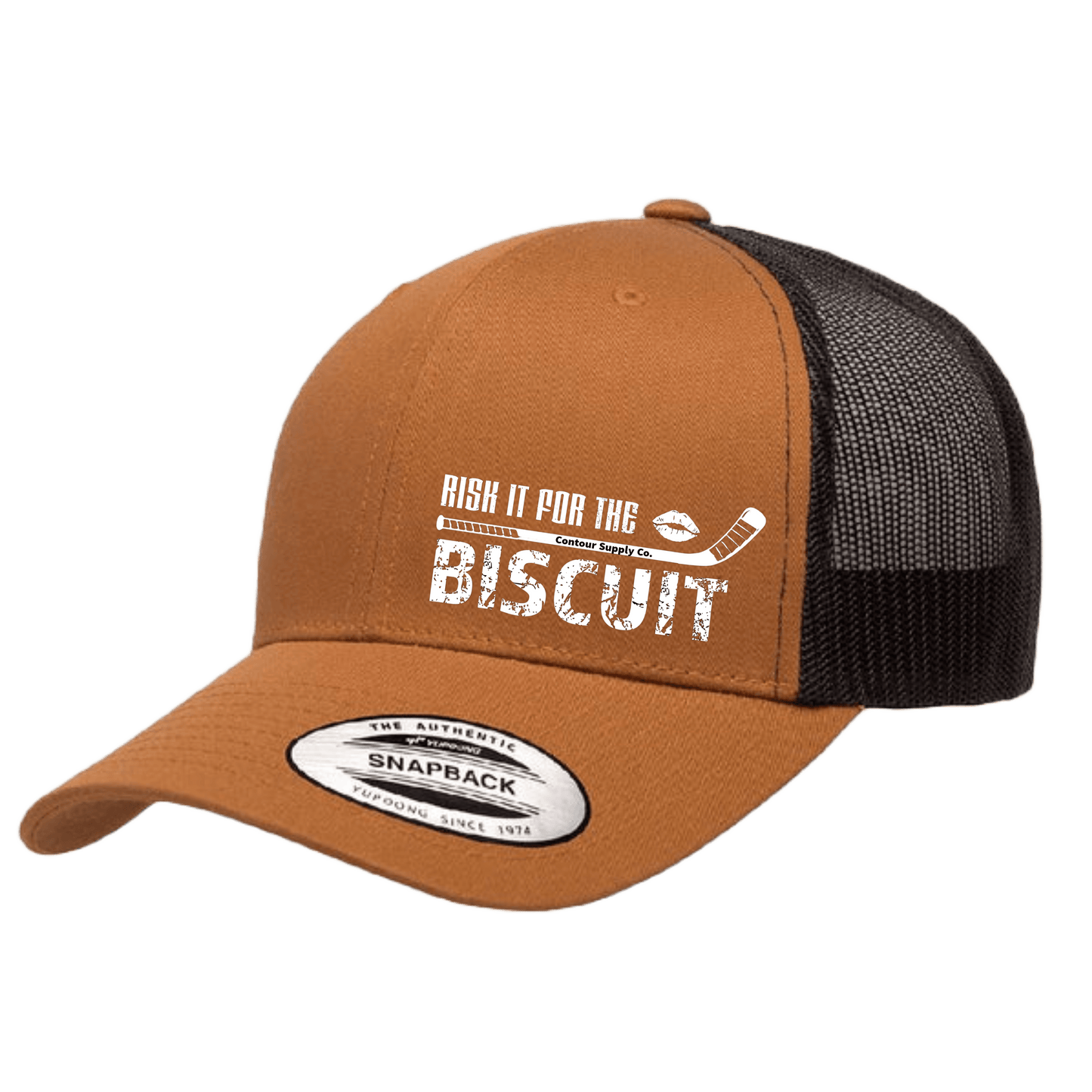 Caramel/Black / Risky Business Risk It For The Biscuit - Snap back Trucker