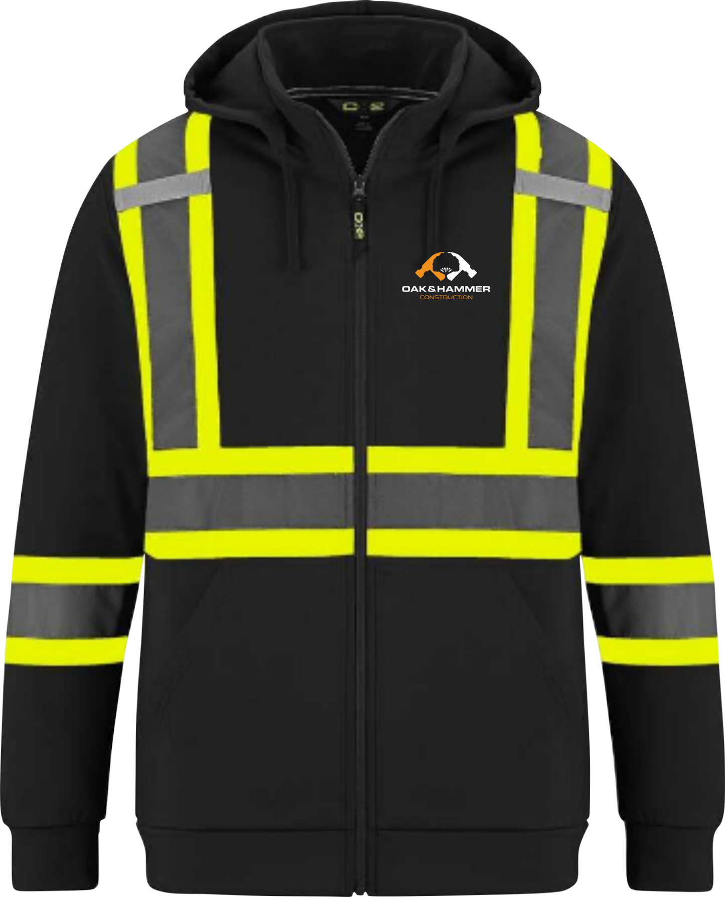 Oak & Hammer - CX2 Infinity Polyester Full Zip Hoodie - Contour Supply Co.