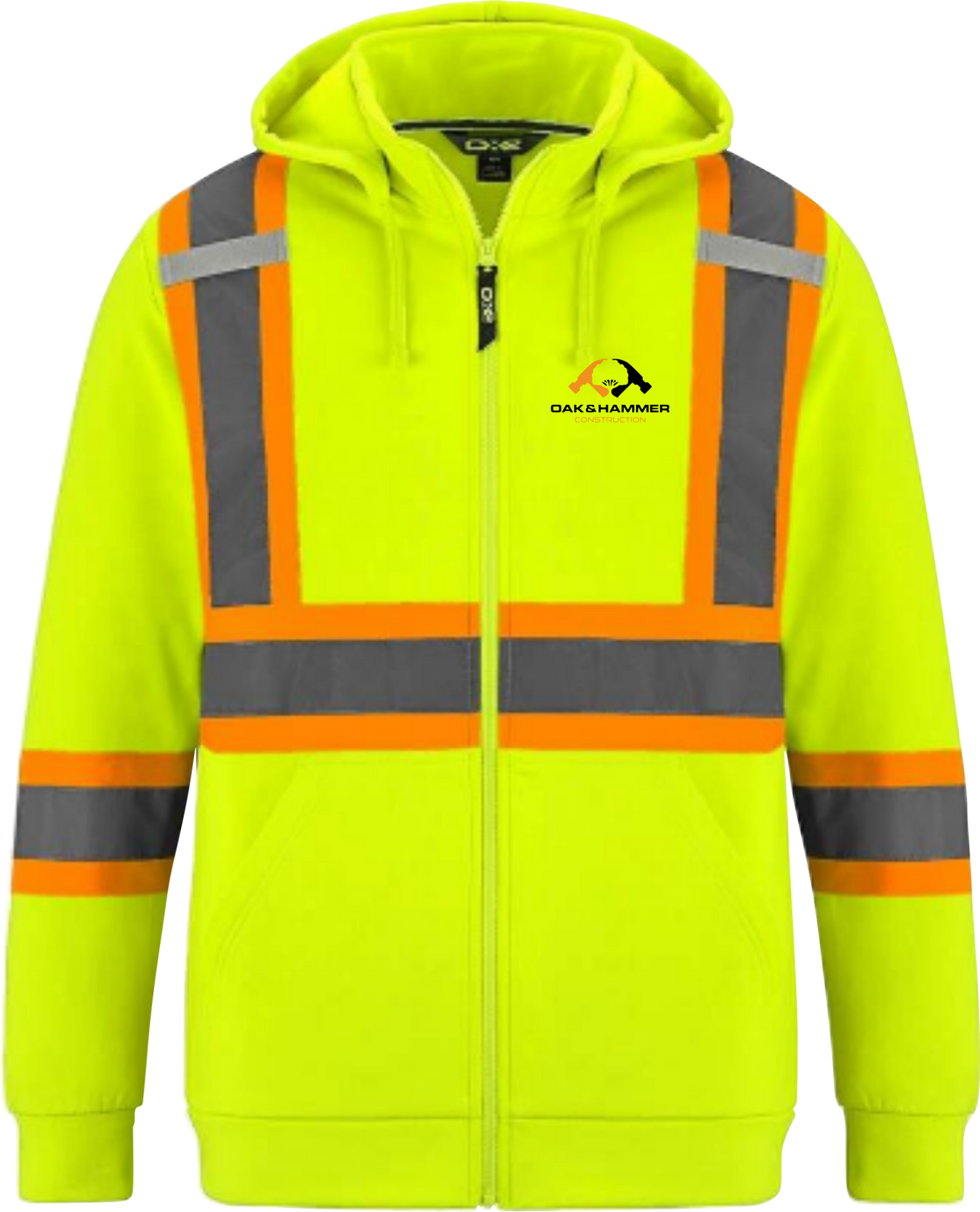 Oak & Hammer - CX2 Infinity Polyester Full Zip Hoodie - Contour Supply Co.