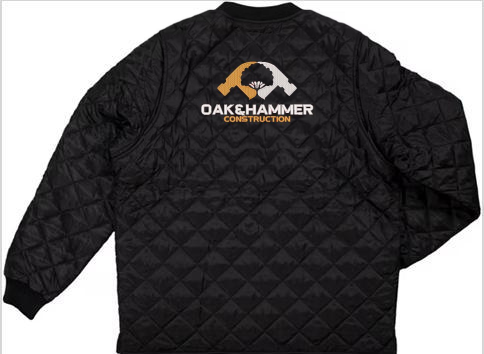 Oak & Hammer Embroidered Freezer Jacket - Contour Supply Co.