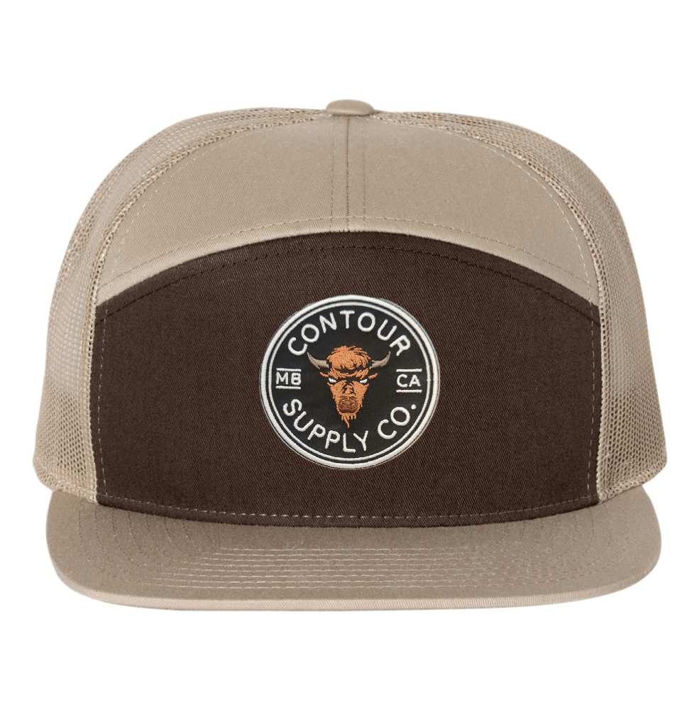 Hat 7-Panel Trucker Hat