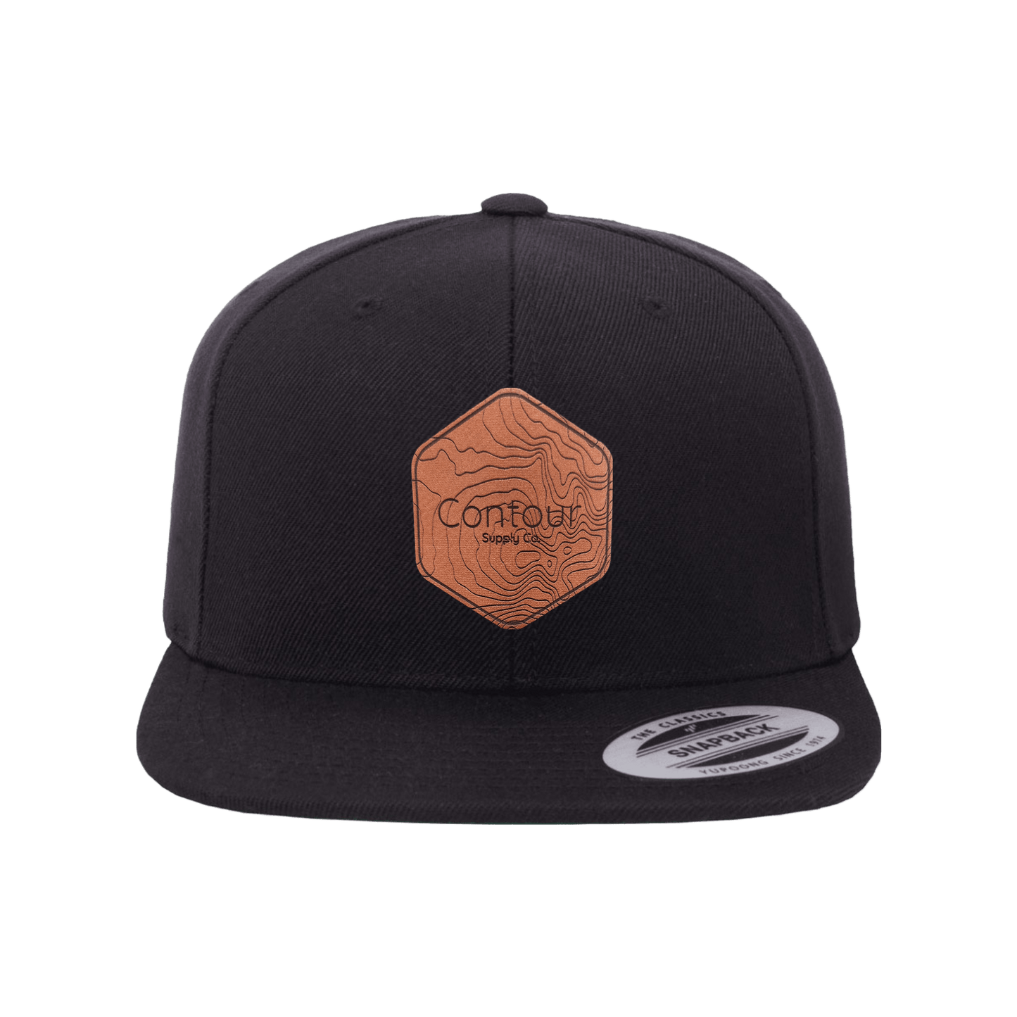 Hat Black / The Elevation Leatherette Classic Snapback