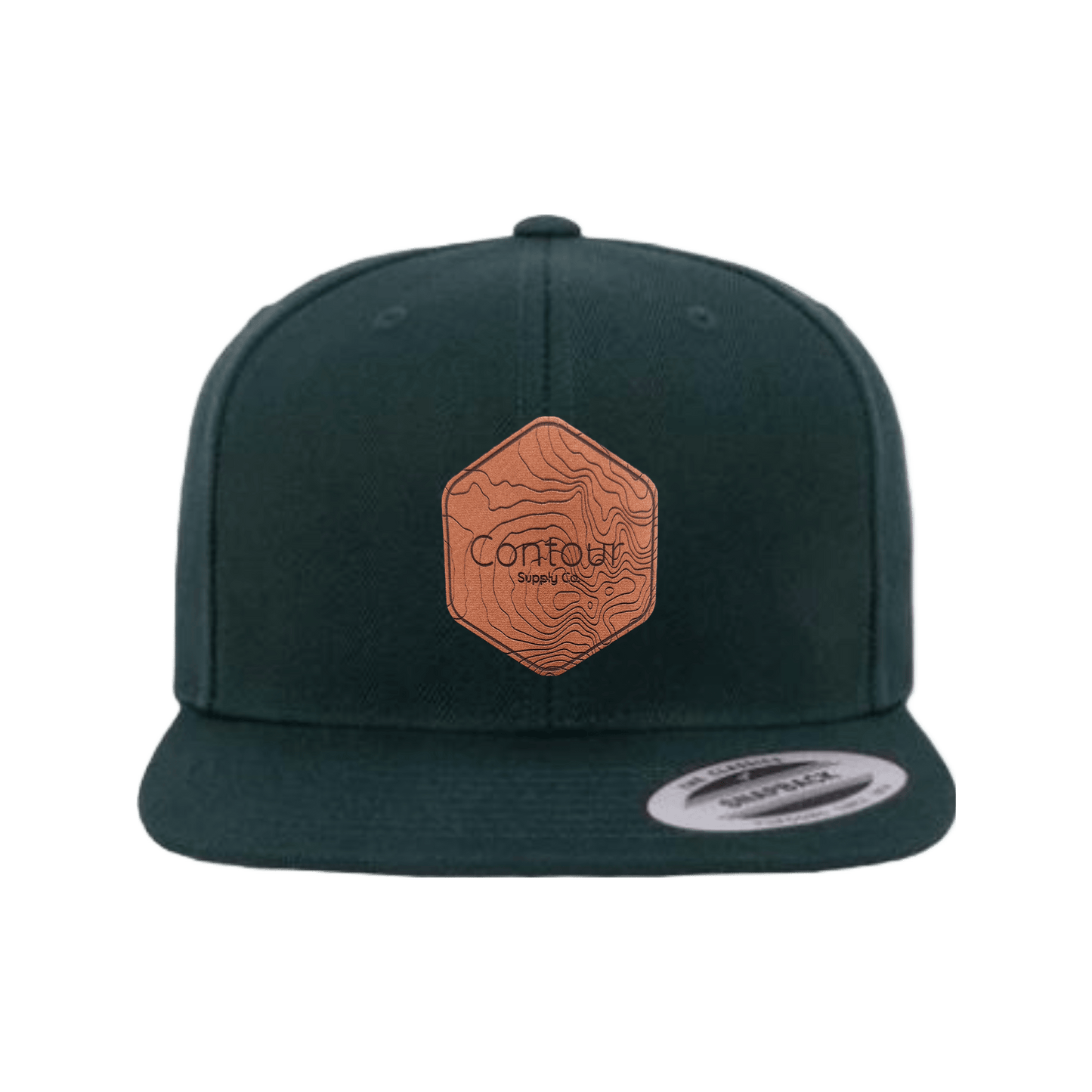 Hat Pine / The Elevation Leatherette Classic Snapback