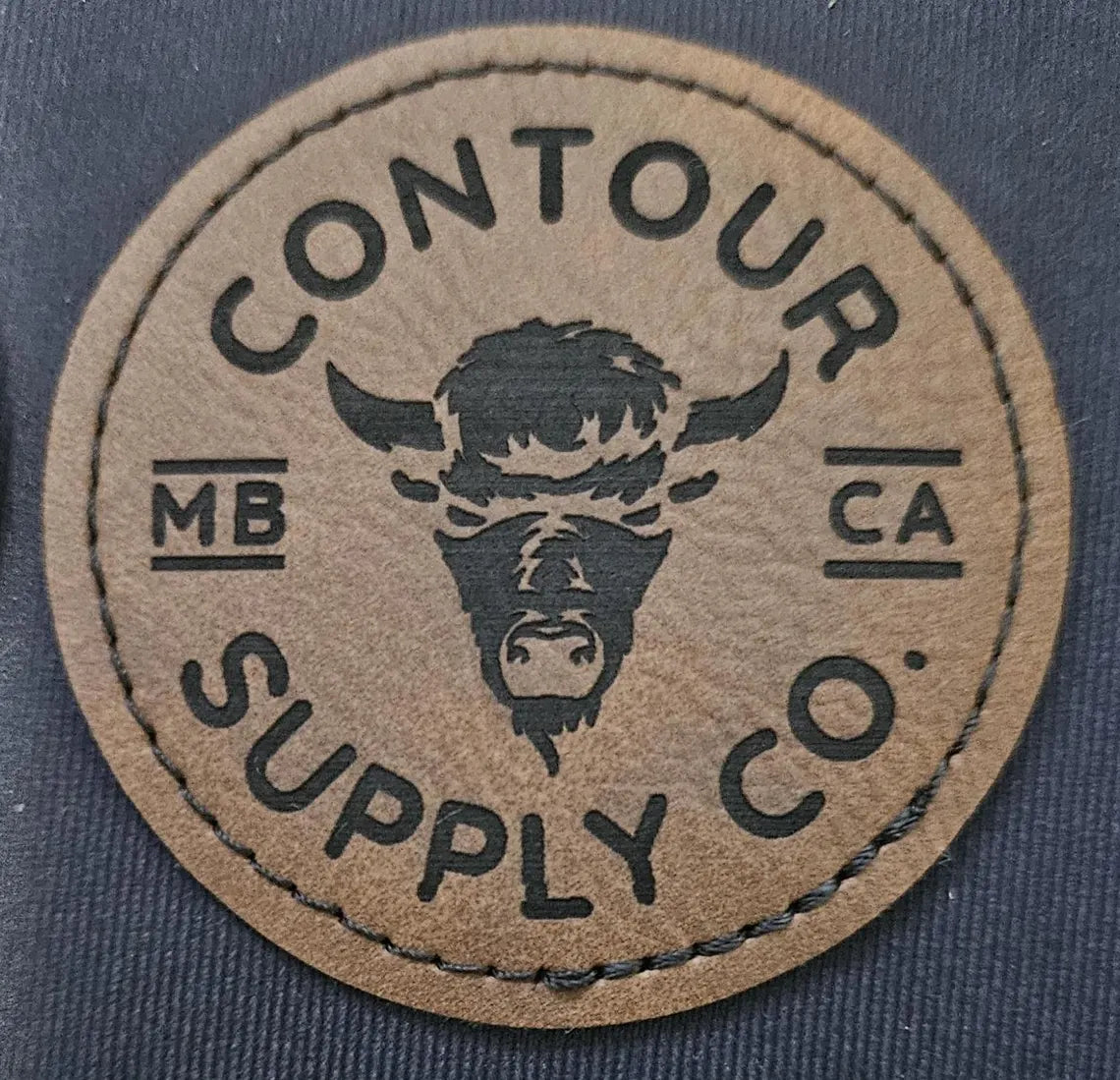 Custom Laser Engraved Leatherette Patches – Personalized Logo & Text