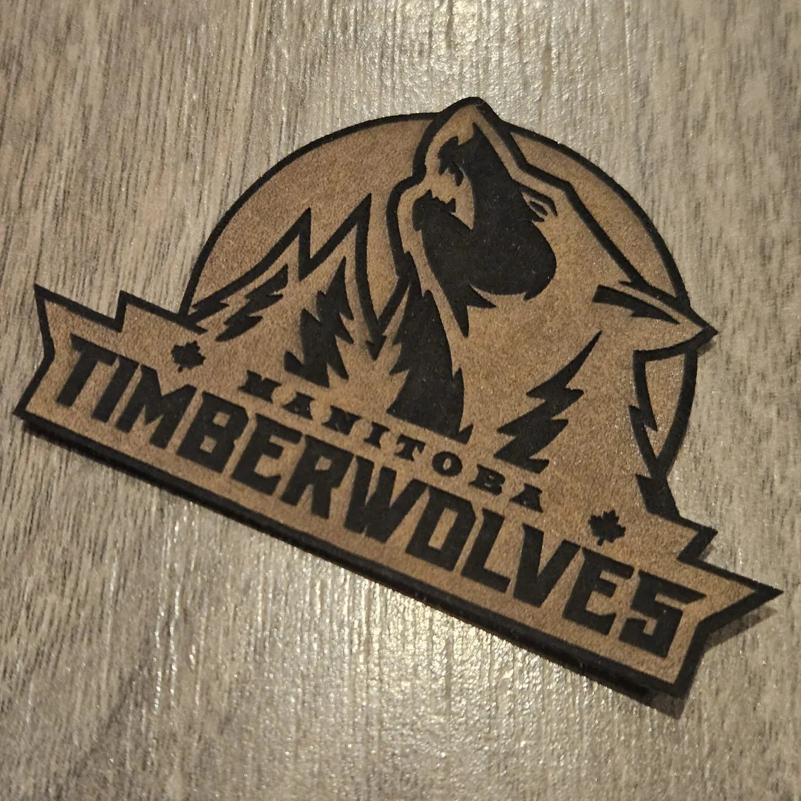 Custom Laser Engraved Leatherette Patches – Personalized Logo & Text