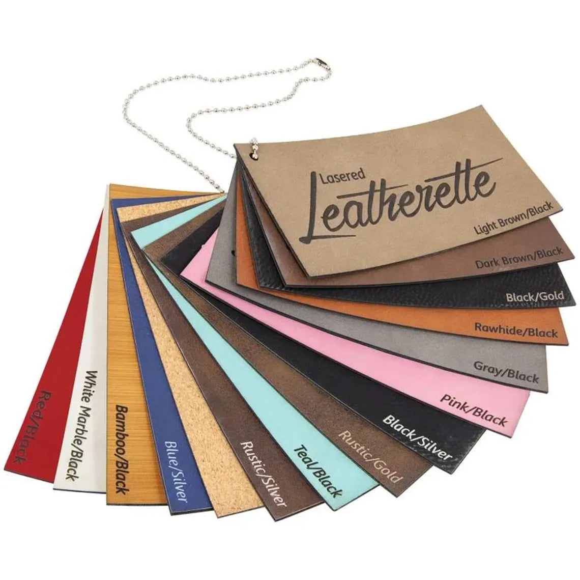 Custom Laser Engraved Leatherette Patches – Personalized Logo & Text