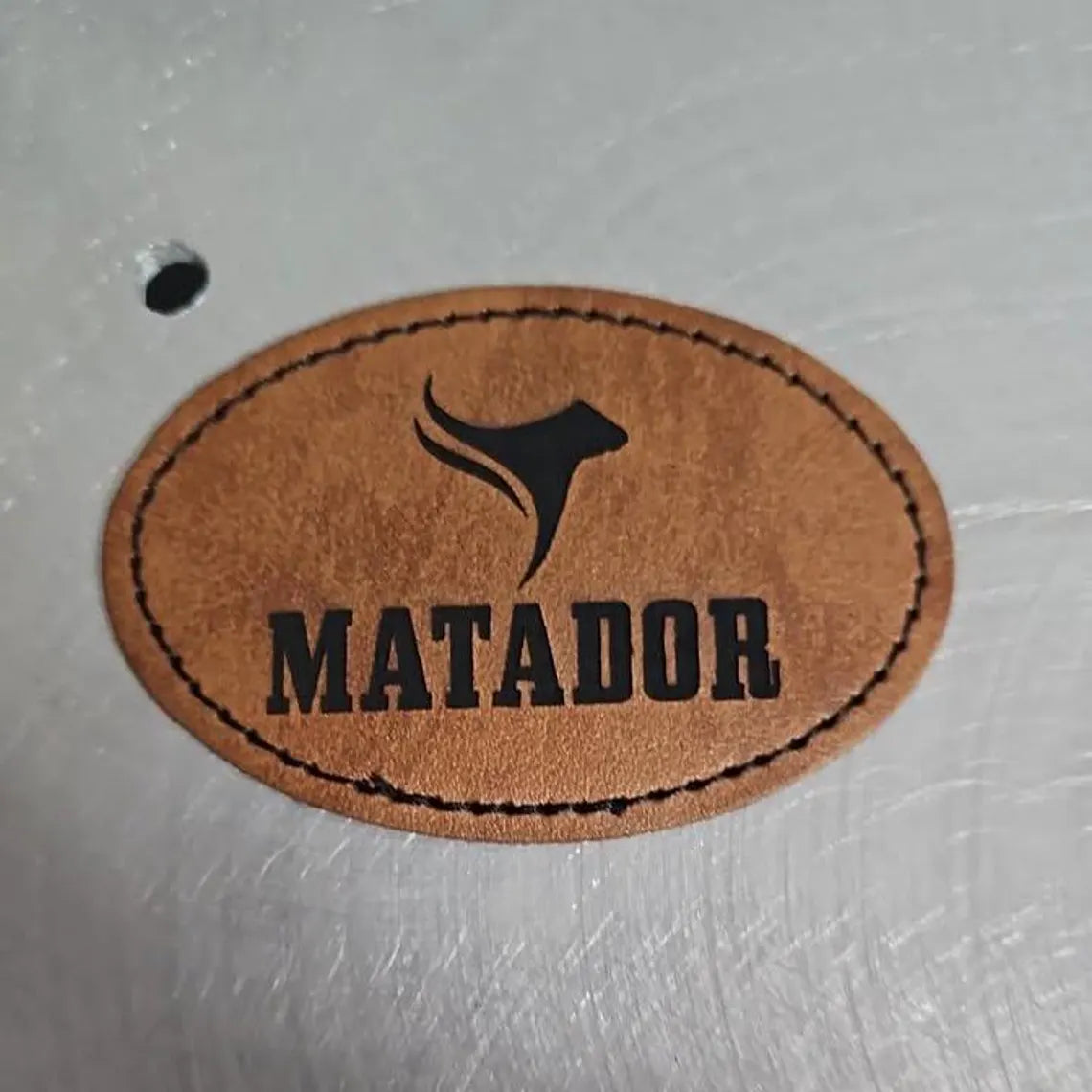 Custom Laser Engraved Leatherette Patches – Personalized Logo & Text