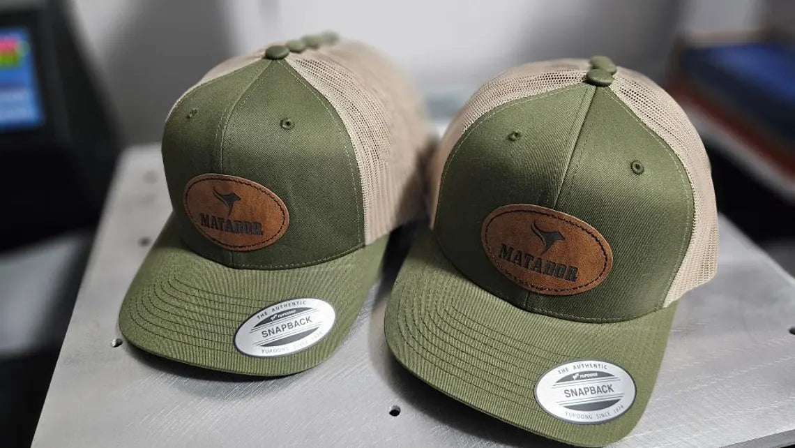 Custom Laser Engraved Leatherette Patches – Personalized Logo & Text