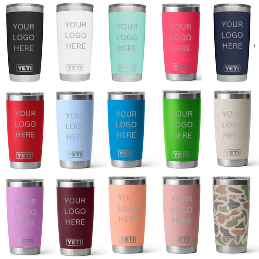 Personalized Laser Engraved 20oz Yeti Rambler – Custom Tumbler for Any Occasion - Contour Supply Co.