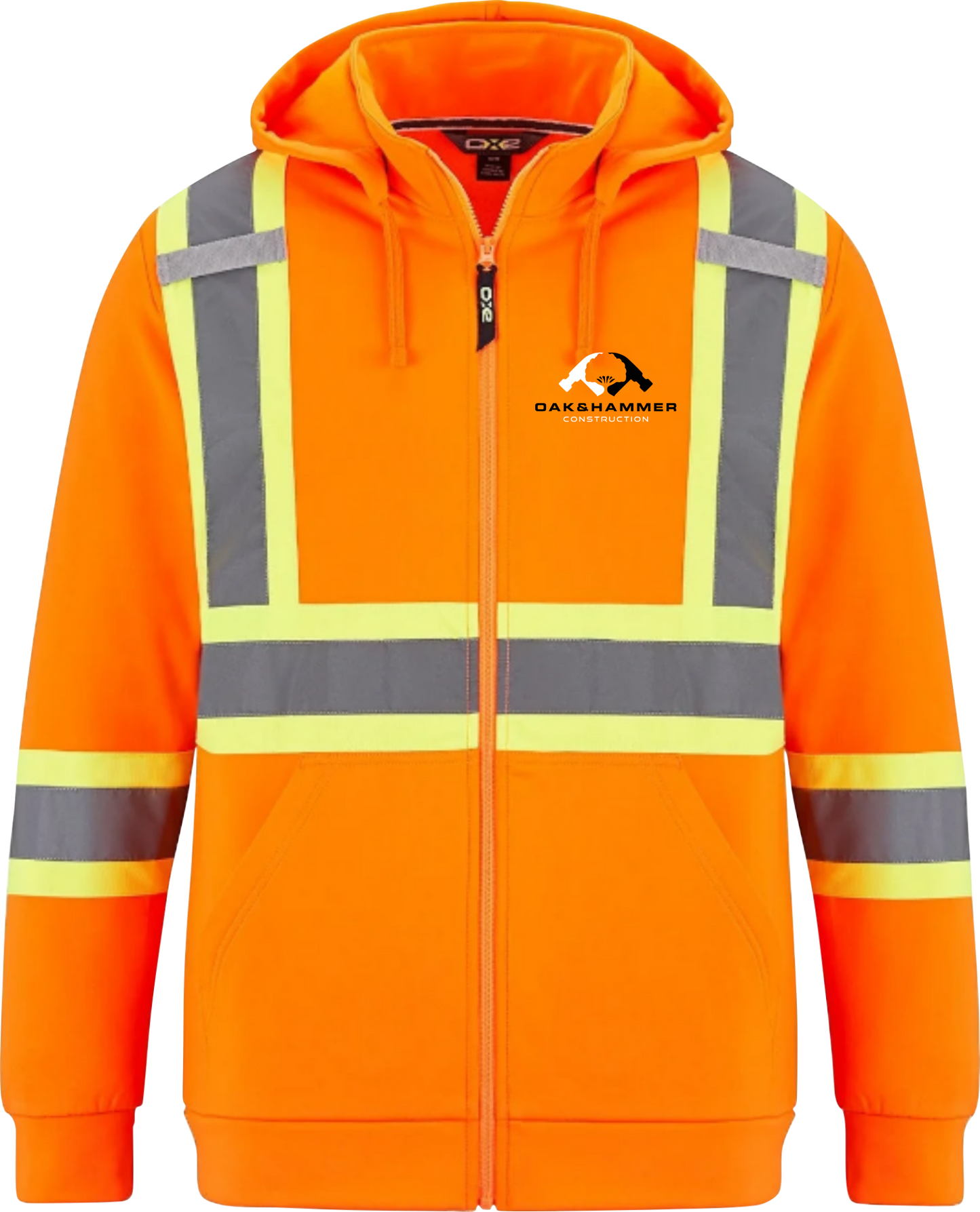 Oak & Hammer - CX2 Infinity Polyester Full Zip Hoodie - Contour Supply Co.