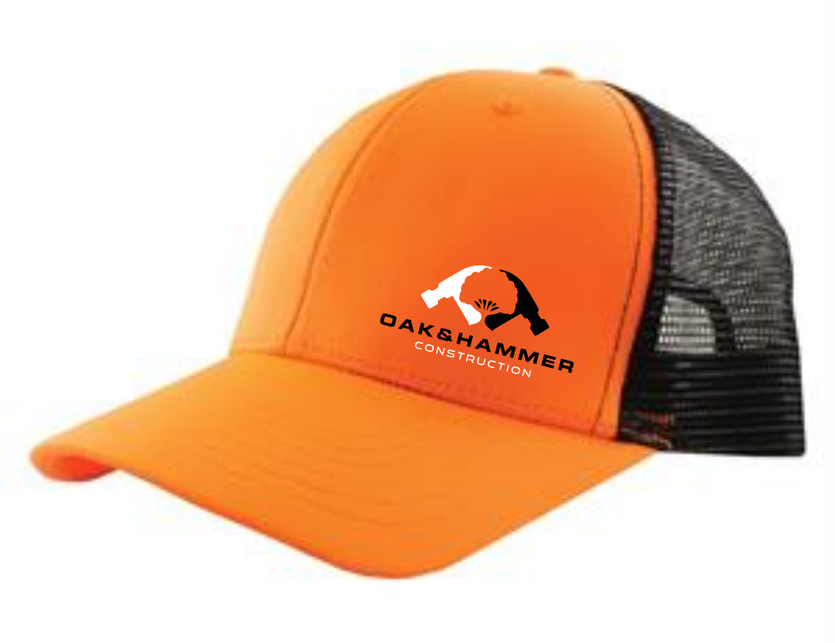 Oak & Hammer - Embroidered Trucker Snapback - Contour Supply Co.
