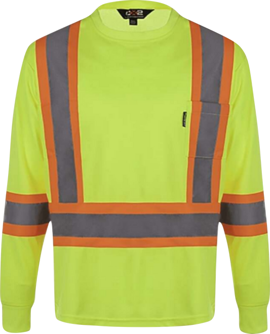 CX2 Lookout Hi-Vis Long Sleeve T-Shirt - Contour Supply Co.