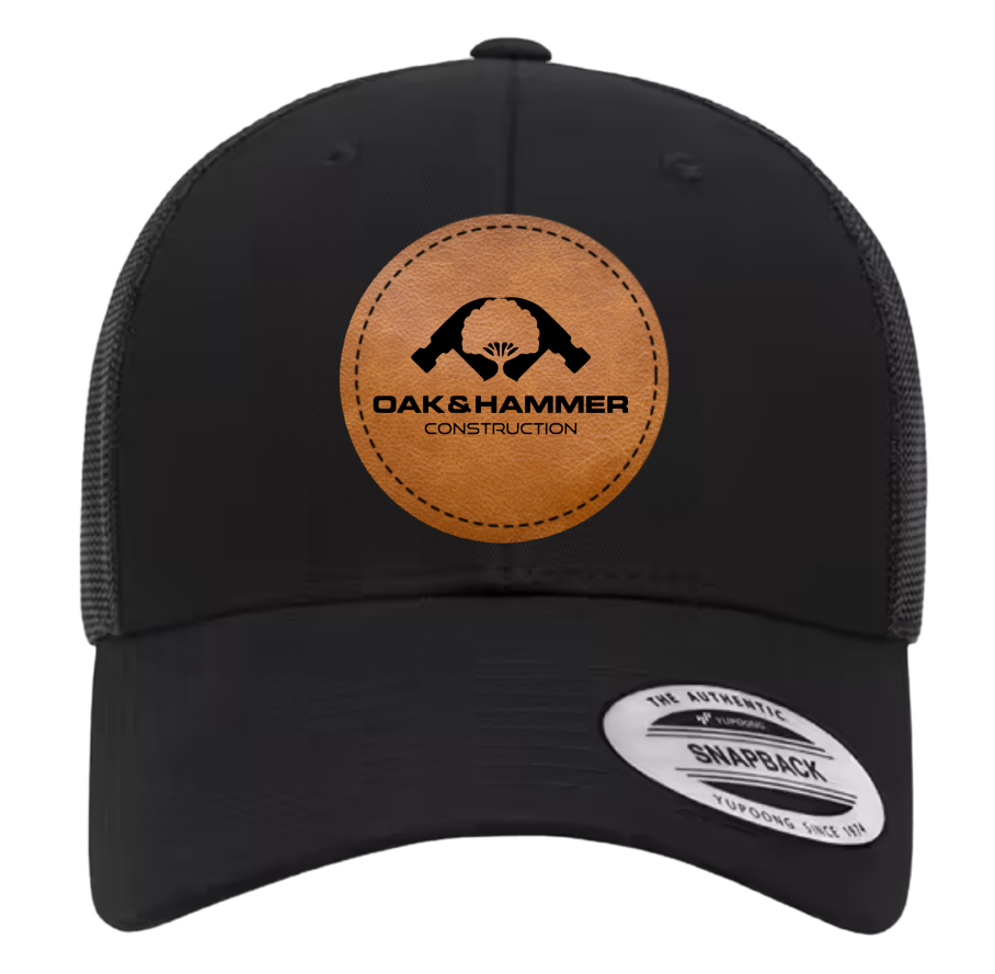 Oak & Hammer - Embroidered Trucker Snapback - Contour Supply Co.