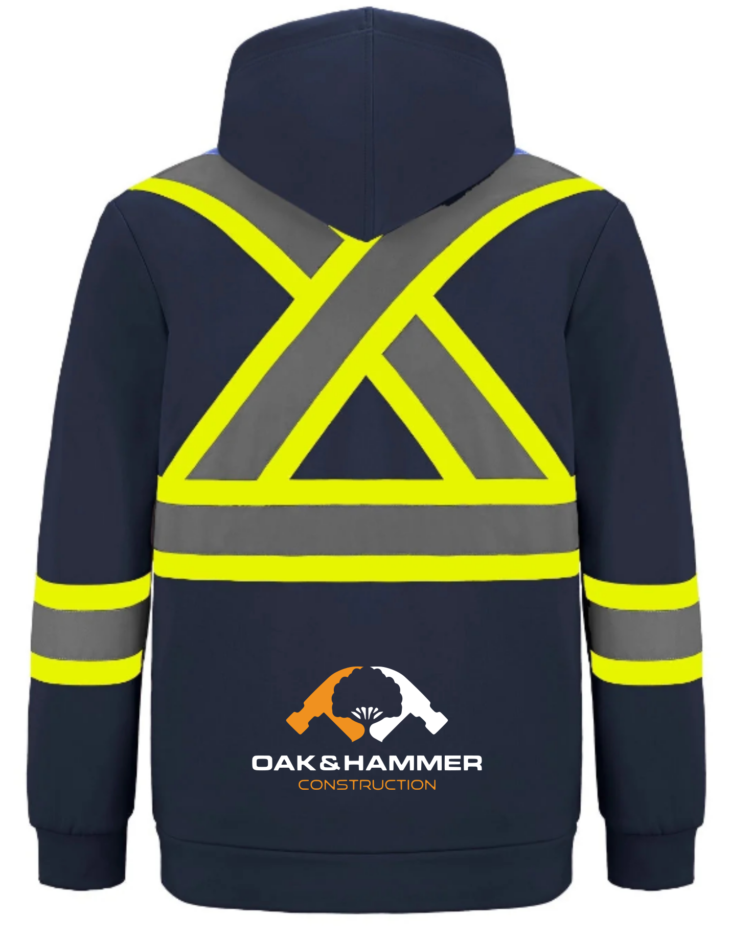Oak & Hammer - CX2 Infinity Polyester Full Zip Hoodie - Contour Supply Co.