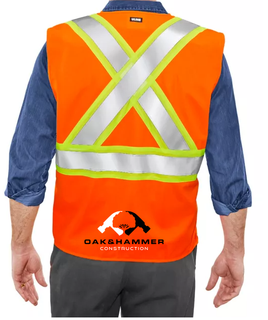 Oak & Hammer - Hi-Vis Safety Vest - Contour Supply Co.