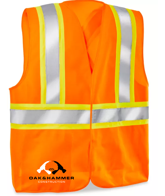Oak & Hammer - Hi-Vis Safety Vest - Contour Supply Co.