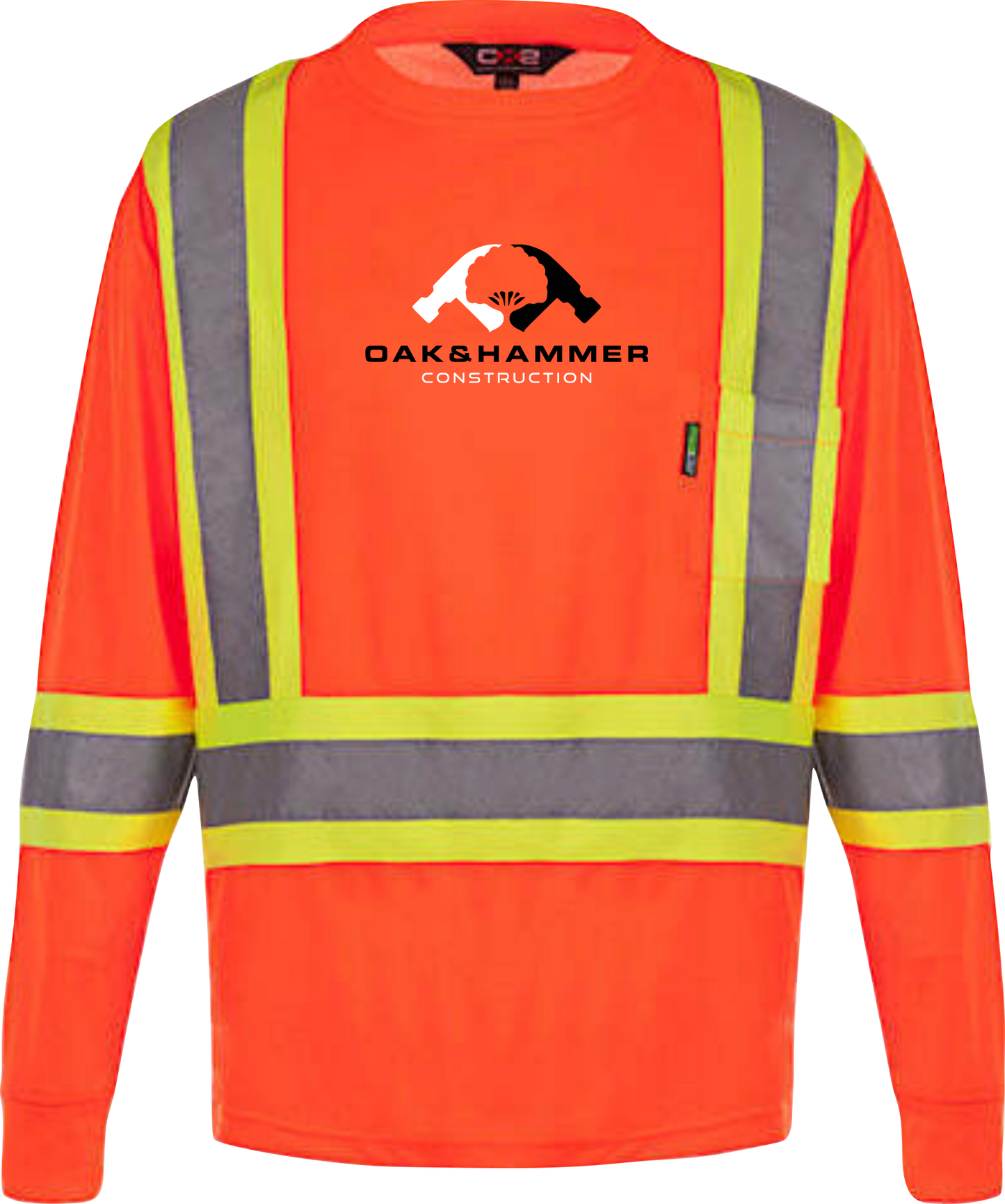 Oak & Hammer - CX2 Lookout Hi-Vis Long Sleeve T-Shirt - Contour Supply Co.
