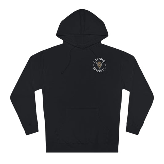 Hoodie Black / XL Prairie Giants Hoodie - Left Chest & Back - B&W w/ Color