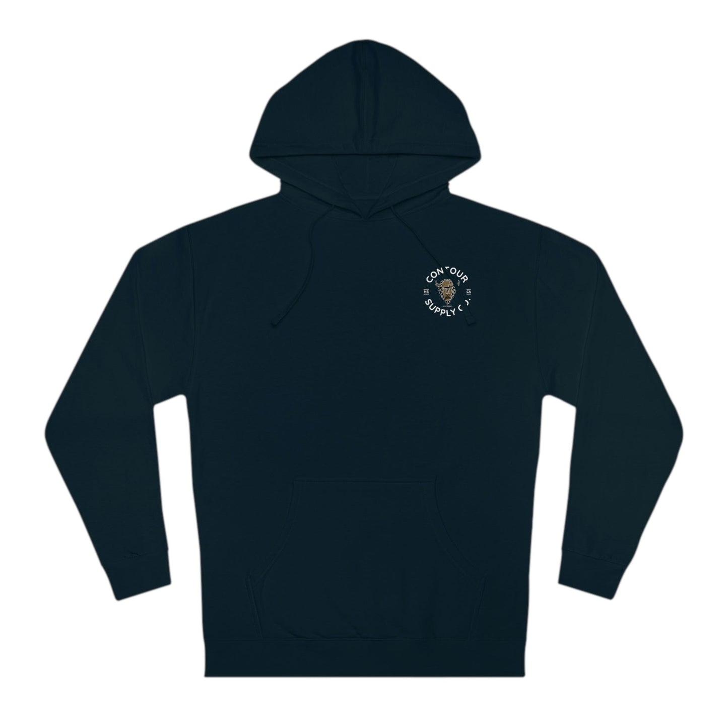 Hoodie Classic Navy / XS Prairie Giants Midweight Hoodie - Left Chest