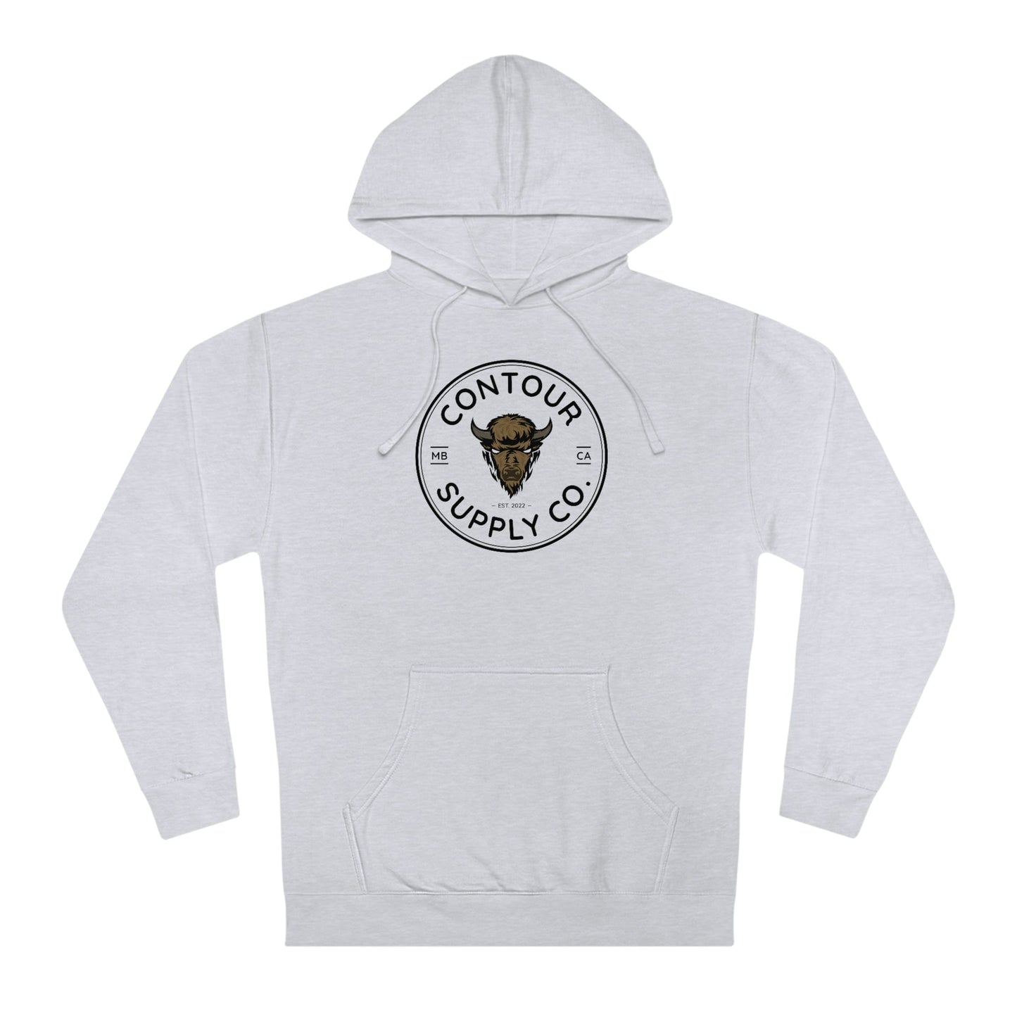 Hoodie Grey Heather / XS Prairie Giants - Midweight Hoodie - Crest