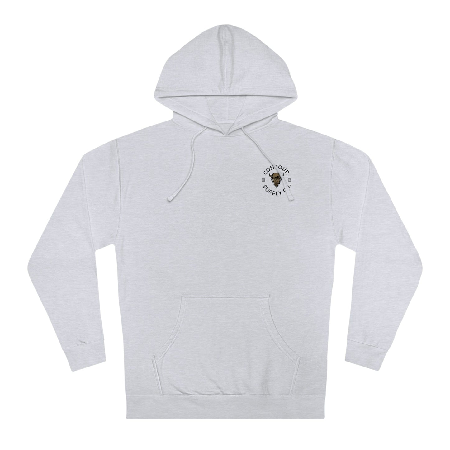 Hoodie Grey Heather / XS Prairie Giants Midweight Hoodie - Left Chest