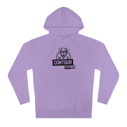 Hoodie Lavender / XS No Bull - Midweight Hoodie - Crest