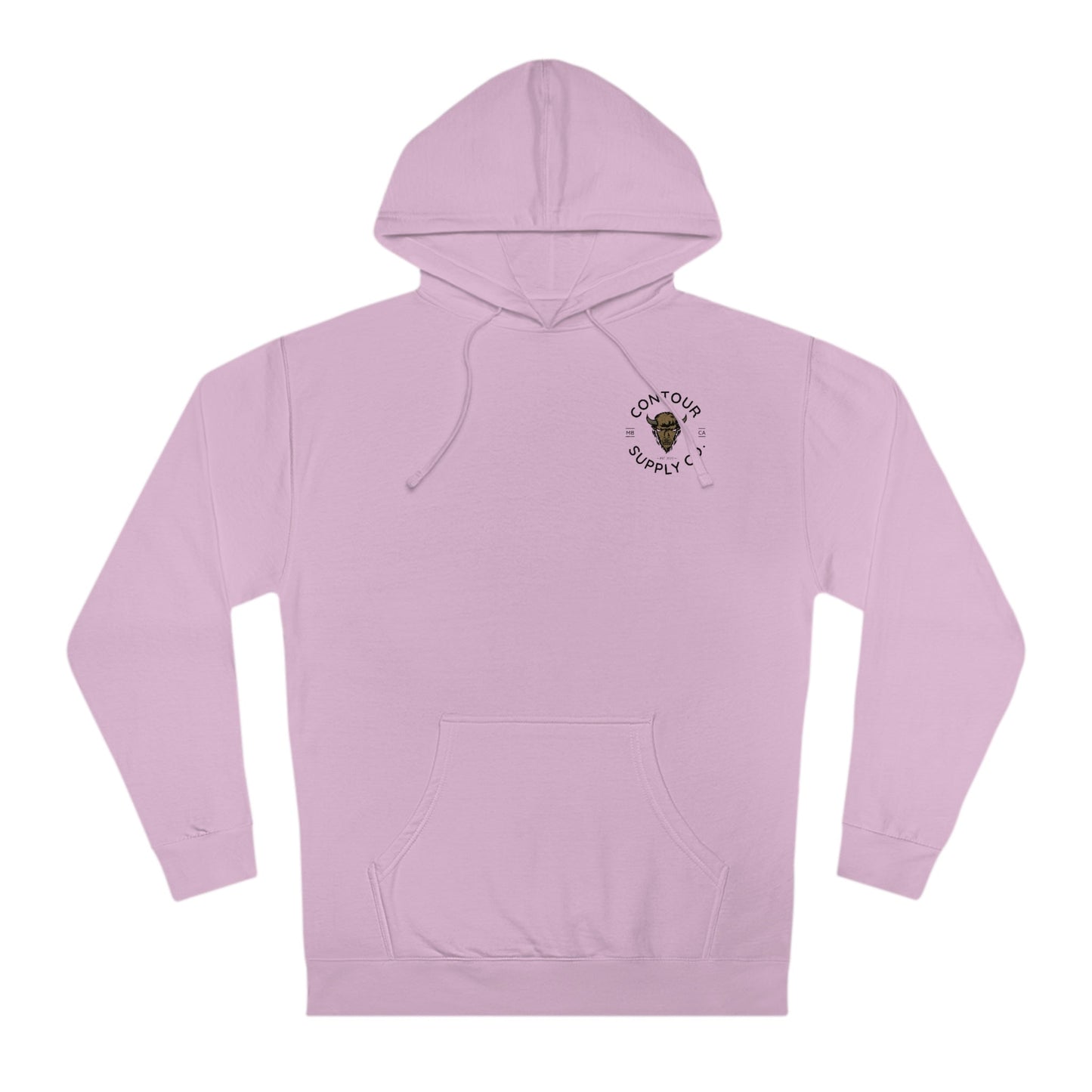 Hoodie Light Pink / XS Prairie Giants Midweight Hoodie - Left Chest